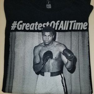 Mohamed Ali Men's T Shirt Medium Black in Great Condition